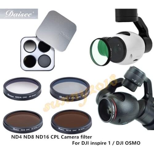Camera filter CPL / ND4 / ND8 / ND16 filter FPV Camera accessories For DJI inspire 1 x3 / DJI OSMO