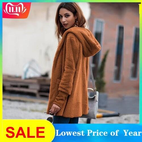 Fleece Cardigans Women Plus Size Long Cardigan Womens Sweaters 2018 Winter Autumn Thin Hooded Sweater Women Cardigan Coat Pull