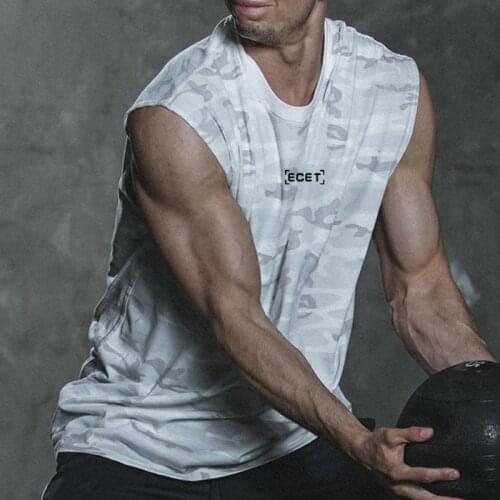 2021 New mens Bodybuilding Tank Tops Men Gym Workout Fitness sleeveless shirt Male Quick dry Undershirt Casual Singlet vest