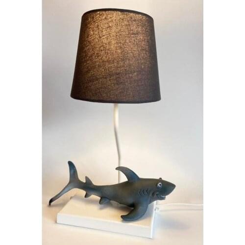 3 D Shark Lamp desk lamp table lamp light