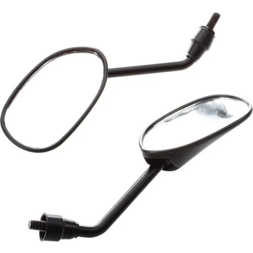 Pair Rear - view mirror for Motorcycle Scooter tread screw 8mm M8 adjustable rotation