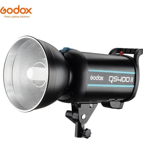 Godox QS400II 400Ws Professional Studio Strobe 5600K Color Temperature with Built-in 2.4G Wireless X System add X1T Transmitter