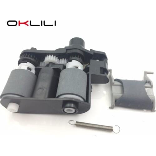 5SET X CE538-60137 ADF Pickup Roller Separation Pad for HP CM1415 M1536 P1566 P1606 CP1525 PRO 100 Color MFP M175 M176 M177 M276