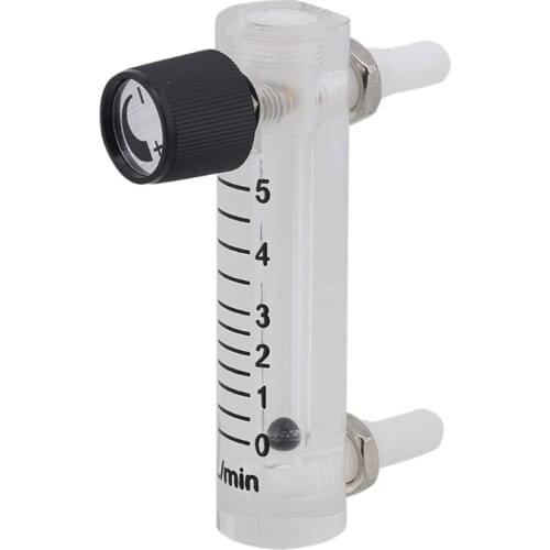 Gas Regulator LZQ-3Flowmeter 0-3LPM Flow Meter with Control Valv-e for Oxygen/Air/Gas