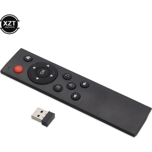 Universal Smart Remote Control 2.4G RF No Gyroscope Wireless Air Mouse for for PC Android TV Box Keyboard Controller with USB