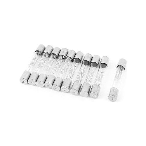 10pcs Mircrowave Oven High Voltage Fast Blow Fuse Tube 800mA 0.8A 5KV