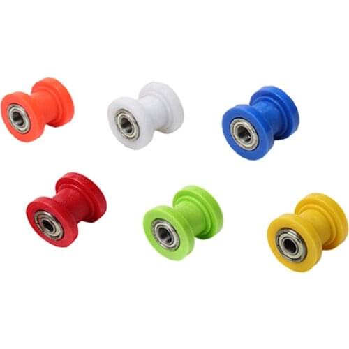 8/10mm Drive Chain Roller Pulley Wheel Slider Tensioner Wheel Guide For Enduro Motorcycle Motocross PIT Dirt Bike ATV CRF CR XR