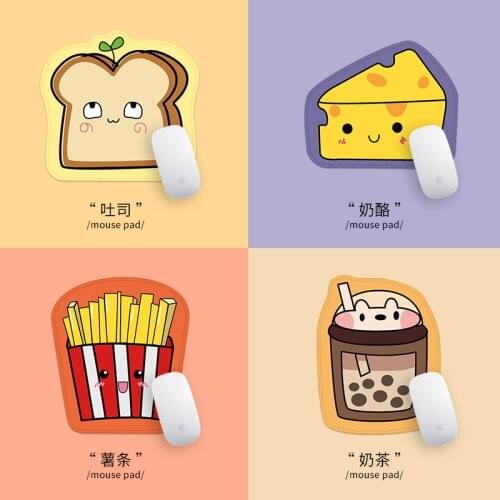 Cartoon mouse pad small super cute personality-creative girl office Japanese and Korean keyboard thickening game small-fresh