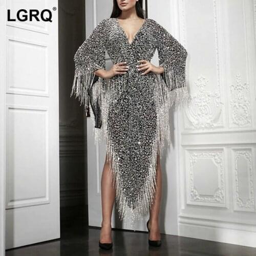 Модные трикотажные платья LGRQ China At AliExpress