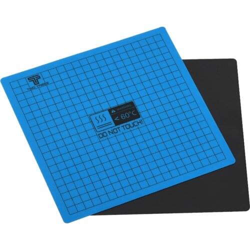 TWO TREES 310*310mm Magnetic Heated Bed Build Surface Platform Print Bed Tape Flexible Hot Bed Sticker with Adhesive Backing