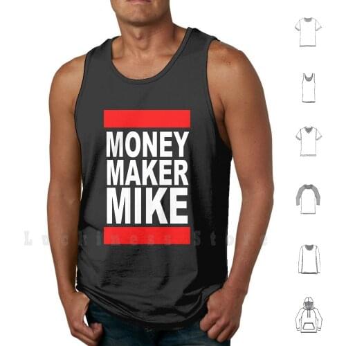 Money Maker Mike Tank Tops Vest Sleeveless Money Maker Mike Krispy Crispy Creme Kreme Cream Youtube Rap Hip Hop Nerd Geek