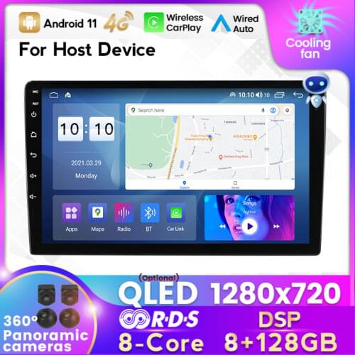 MEKEDE 9inch 10inch Android 11 API30 DSP Carply 6+128G Auto Radio Multimedia for Toyota VW Hyundai Kia Renault Suzuki Nissan