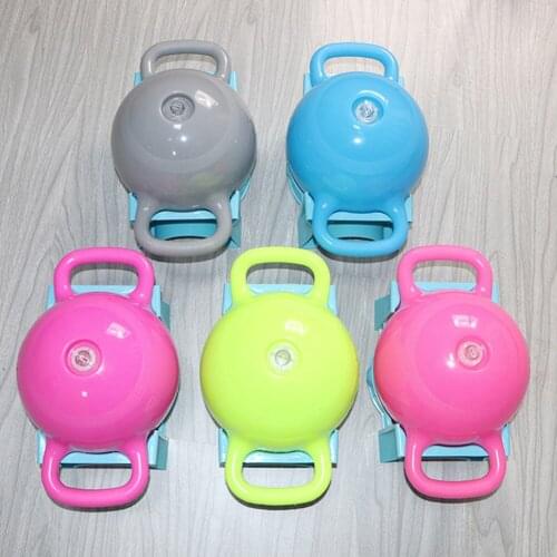 6KG Yoga Fitness Water-filled Kettle Bell 4-12LB Adjustable Water Kettlebell Dumbbell Double HandlesYoga Pilates Body Shaping