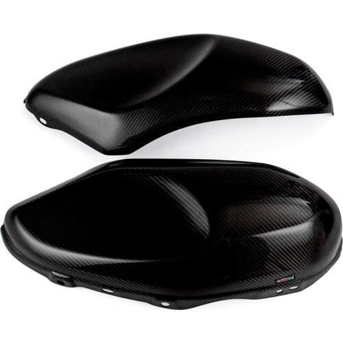 New 3k 100% glossy Carbon Fiber Tank Side Covers For Yamaha XSR900 2017 2018 2019 full 2pcs