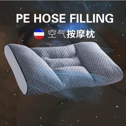 Japan-style Deep Sleep Addiction Bedding Pillow Neck Protection PE HOSE FILLING Soft Pillows for Neck 40*60CM Air Massage Pillow