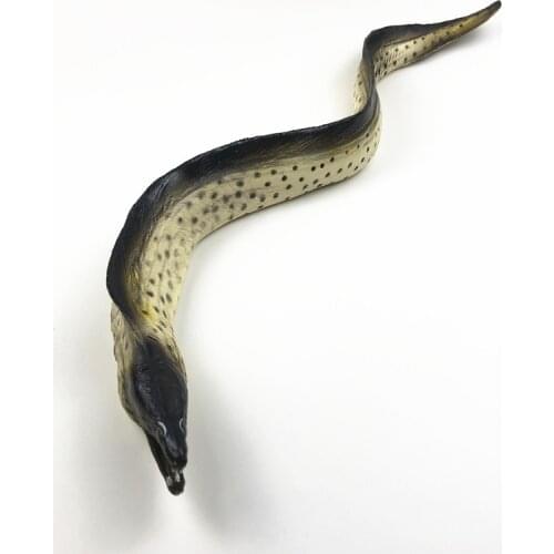 Pvc figure The simulation model of marine animals Toys Moray eel