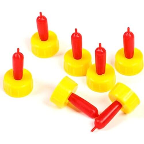 10 Piece Pet Dog Drink Bottle Nipple Teat Lamb Pup Nipples