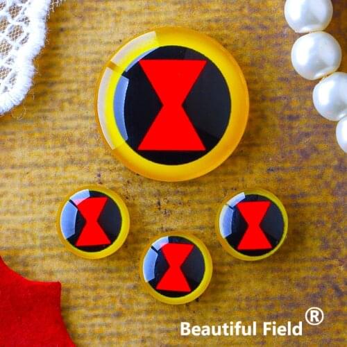 12mm 25mm 14mm 16mm 18mm 20mm Photo Glass Cabochons Round Cameo Set Handmade Settings Stone Hero BZZ221