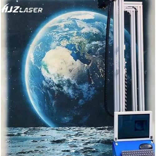 UV 3D Printer Printing Machine Direct to Wall Zeescape Wide Format Mural Drawing Art Robot