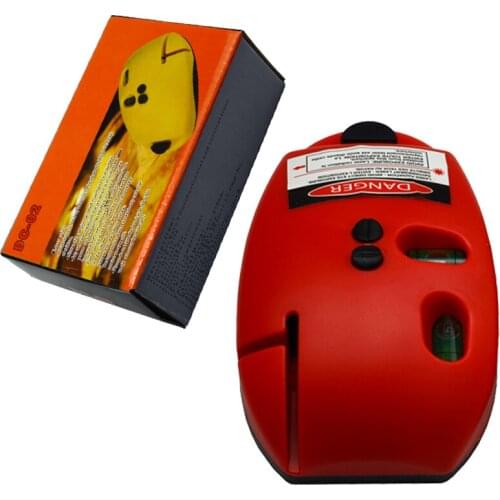 Factory-outlet! High Quality MiNi Mouse Type 2 Line Laser Level Multi Functional Laser Level Lines Protractor