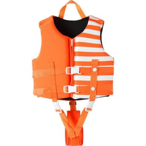 Kids Swim Vest Kid Vest Floation Swimsuit Swimwear With Adjustable Safety Strap Life Jacket Surfing Life Waistcoats For Children