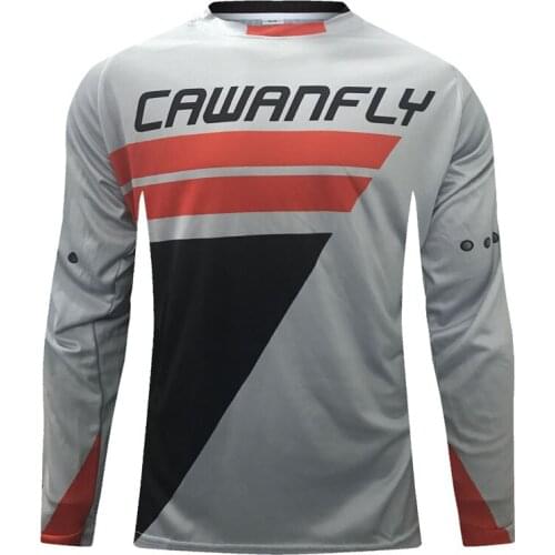 Winter Long Sleeve Quick Dry MTB Jersey Mountain Bike Motocross DH Wear BMX Cycling Clothing Downhill T Shirt