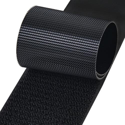 1meter 20/25/30/50/100mm High Quality Strong Adhesive Hook Loop Fastener Tape Strip Nylon Sticker Velcros for Sewing DIY No Glue