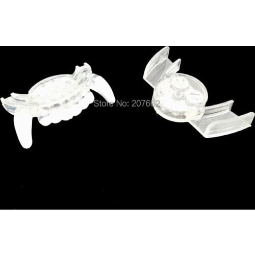 12pcs/lot LED Flashing Mouth Guard Piece Party Glow Tooth Funny Toy rave festival Halloween Glow Party Supplies