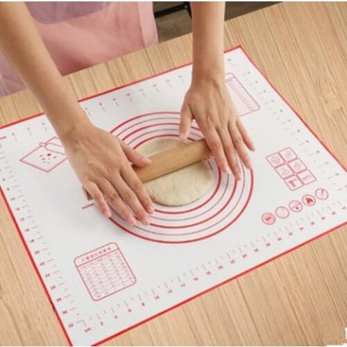 60*40CM Non Stick Silicone Baking Mat Sheet Kneading Rolling Dough Pad Mat Baking Bakeware Liners Pads Cooking Tools