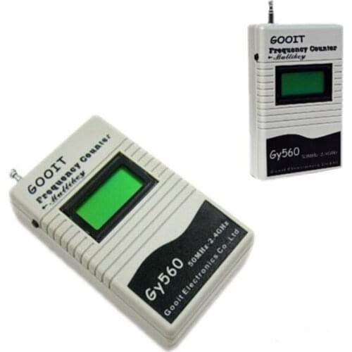 GY560 Battery Included Two Way Radio Portable Frequency Counter Meter