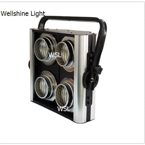 Free shipping 2pcs/LOT 4 Eyes Professional 650watt Stage Light Audience Blinder Light
