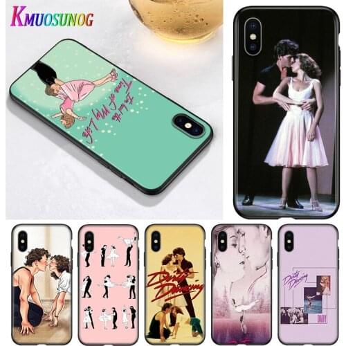 For Apple iPhone 12 11 Pro Max mini Case Dirty Dancing Movie for iPhone Max XR X 8 7 6 Plus 5S SE Black Phone Case