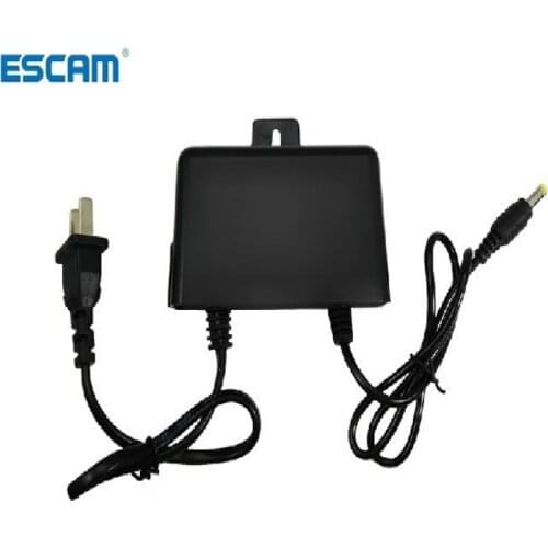 ESCAM 12V 2A Waterproof Power Supply AC/DC Adapter for CCTV Security Camera