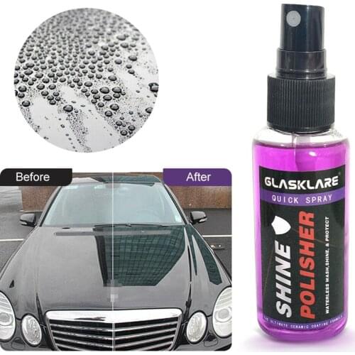 50ML Car Chem HydroCoat Hybrid Ceramic Spray High Gloss Sealant & Quick Detailer Car Coating Paint Care Hydrophobic Coating CSV