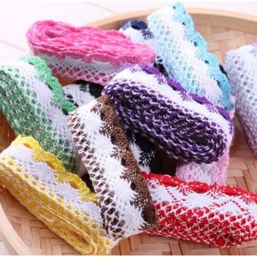 Fashion Simple Color Non Elastic Hollow Lace By The Yard For Clothing Accessories Material