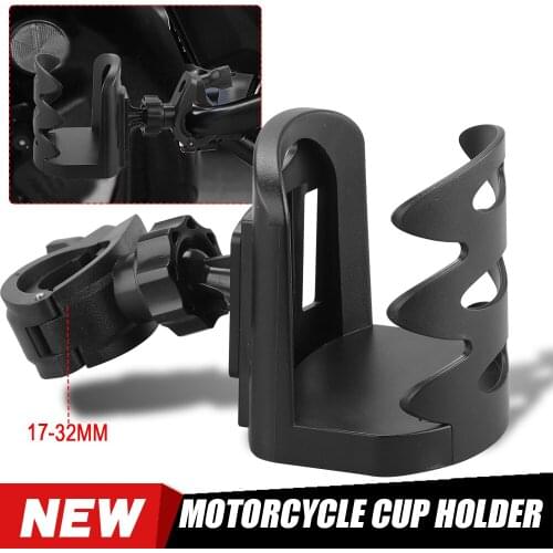 Motorcycle Drink Bottle Holder Multi-Purpose Rotatable Bicycle Water Cup Holder For Motorbike ATV Outdoor Travel Supplies