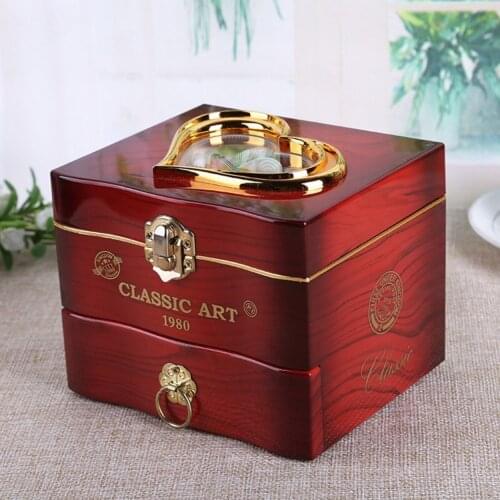 DIY Music Box Jewelry Box Rotating Dance Girl New Quality