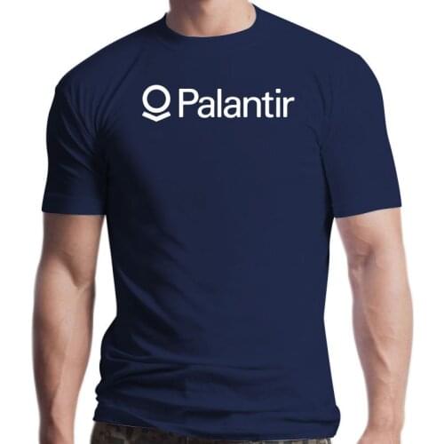 New Palantir T Shirt 100% Pure Cotton Big Size Palantir Palantir Stock Stocks Market Company Palantir Company Security Data Data