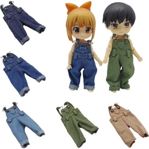 OB11 clothes ob11 pants Obitsu 11 doll dress,overalls, clothes for OB11 Dolls Long pants doll Accesory