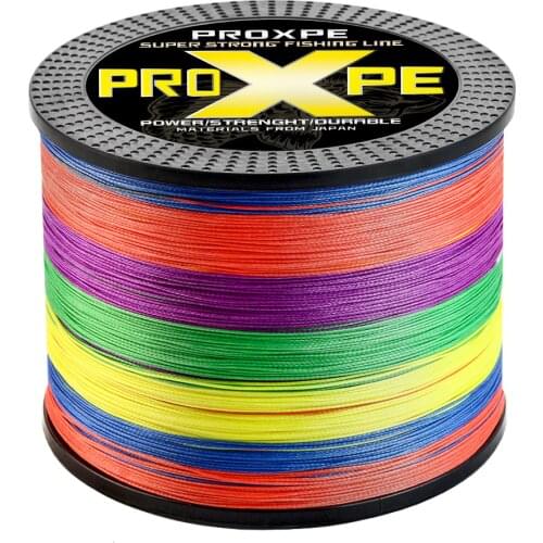 PROXPE 8 Strands Fishing Line PE Multifilament Thread Carp 8 Braided Japan Wire 1000M 200M 300M 500M Super Strong