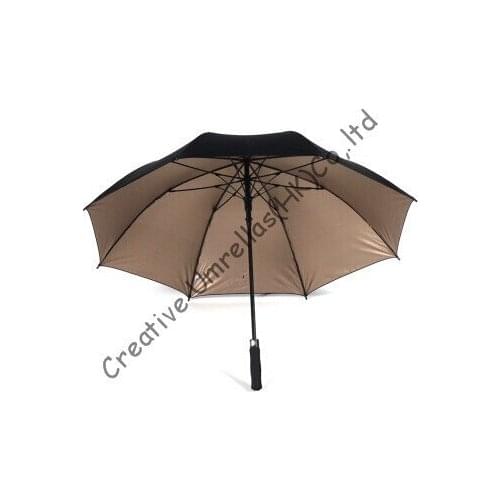 Straight car golf umbrellas.fiberglass shaft and ribs,auto open,windproof,pongee fabric golf,UV protecting,sunscreen