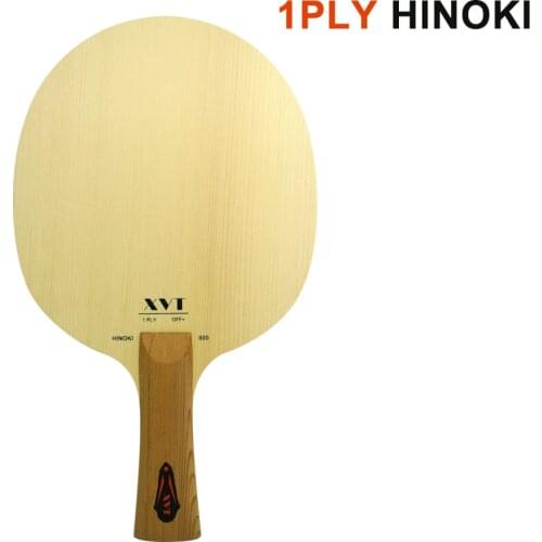 XVT Single Hinoki 1Ply Hinoki 800 Table Tennis paddle/ Table Tennis Blade OFF