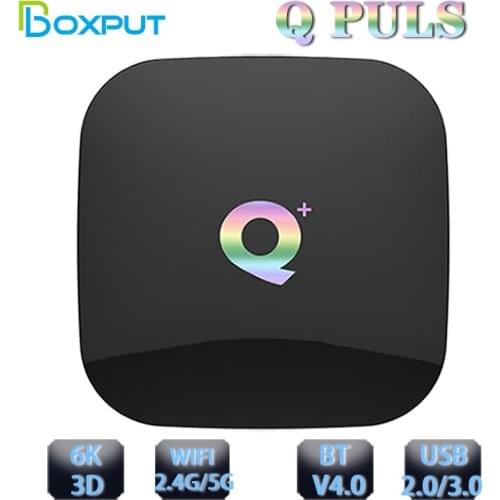 Q Plus Android 9.0 Smart TV Box Allwinner H6 Quad Core 6K H.265 2.4GHz Wifi TVBox 4GB 64GB 32GB USB3.0 Set Top Box 2GB16GB