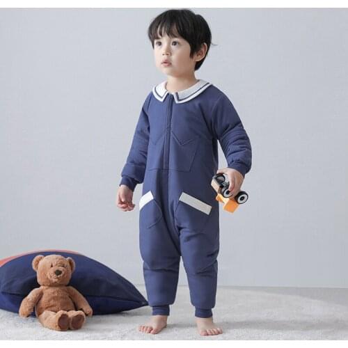 Spring Autumn Baby Sleeping Bag Kids Bamboo Cotton Toddler Sleepsack Cute Cartoon Sleep Bag Children Saco Bebe Baby Items BK50SD