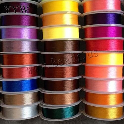 1pc 0.20mm Mercerized Cotton Sewing Thread Embroidery Beaded Jewelry Clothing Supplies For Diy Craft Beading Cord Jewelry Making