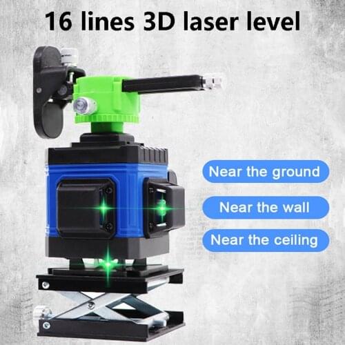 16 line Laser Level Green Laser Pointer Construction Laser Leaser Laser Level Outdor Cross Level Laser Prism Level Laser Guide