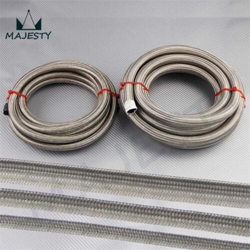 5M STAINLESS STEEL BRAIDED 1500 PSI -4AN AN4 4-AN OIL/FUEL LINE/HOSE 5METER 16FEET