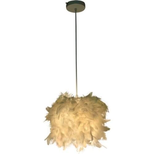 Lampshade Lightshade Feather Light Shade For Ceiling Pendant Light Feather Chandelier Feather Light Shade Romantic Dreamlike