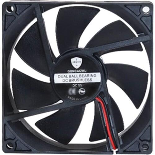 Dual Ball Bearing 90MM 9cm 9025 9225 CPU Fan 90x90x25mm DC 5V 12V 24V Computer Case Cooling Fan 2pin