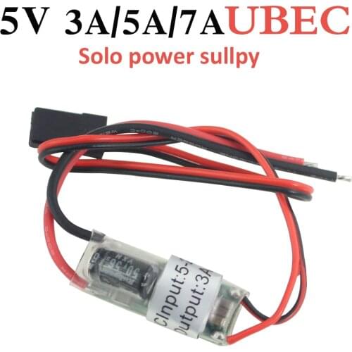 FPV RC UBEC BEC 5V 3A 5A 7A 5V/3A/5A/7A Lowest RF Noise BEC Full Shielding Antijamming Switching Regulator